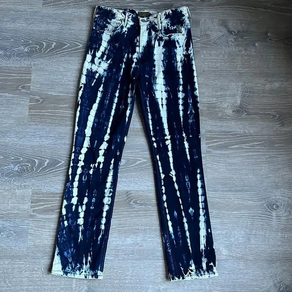 Mother Jeans Mother The Dazzler Mid-Rise Ankle Jeans The Blue Lotus Club - Picture 2 of 14